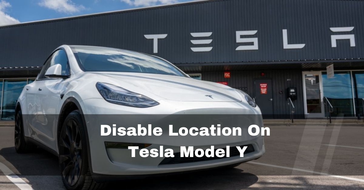 Disable Location On Tesla Model Y 