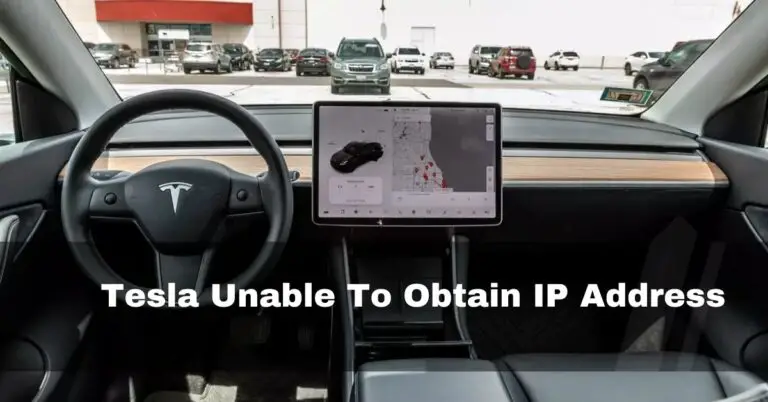 Tesla Unable To Obtain IP Address-Check DHCP Server Setting
